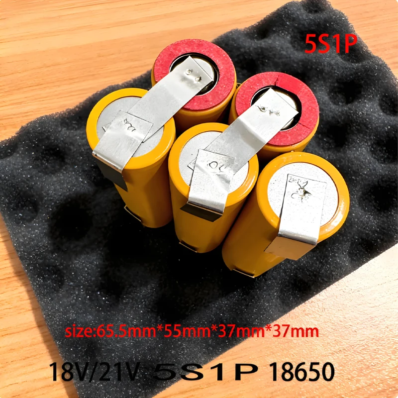 Original 18650 Battery - High Capacity 5000 mAh, 5S1P Customizable for Screwdrivers Welding Tools
Original 18650 Battery - High Capacity 5000 mAh, 5S1P Customizable for Screwdrivers Welding Tools