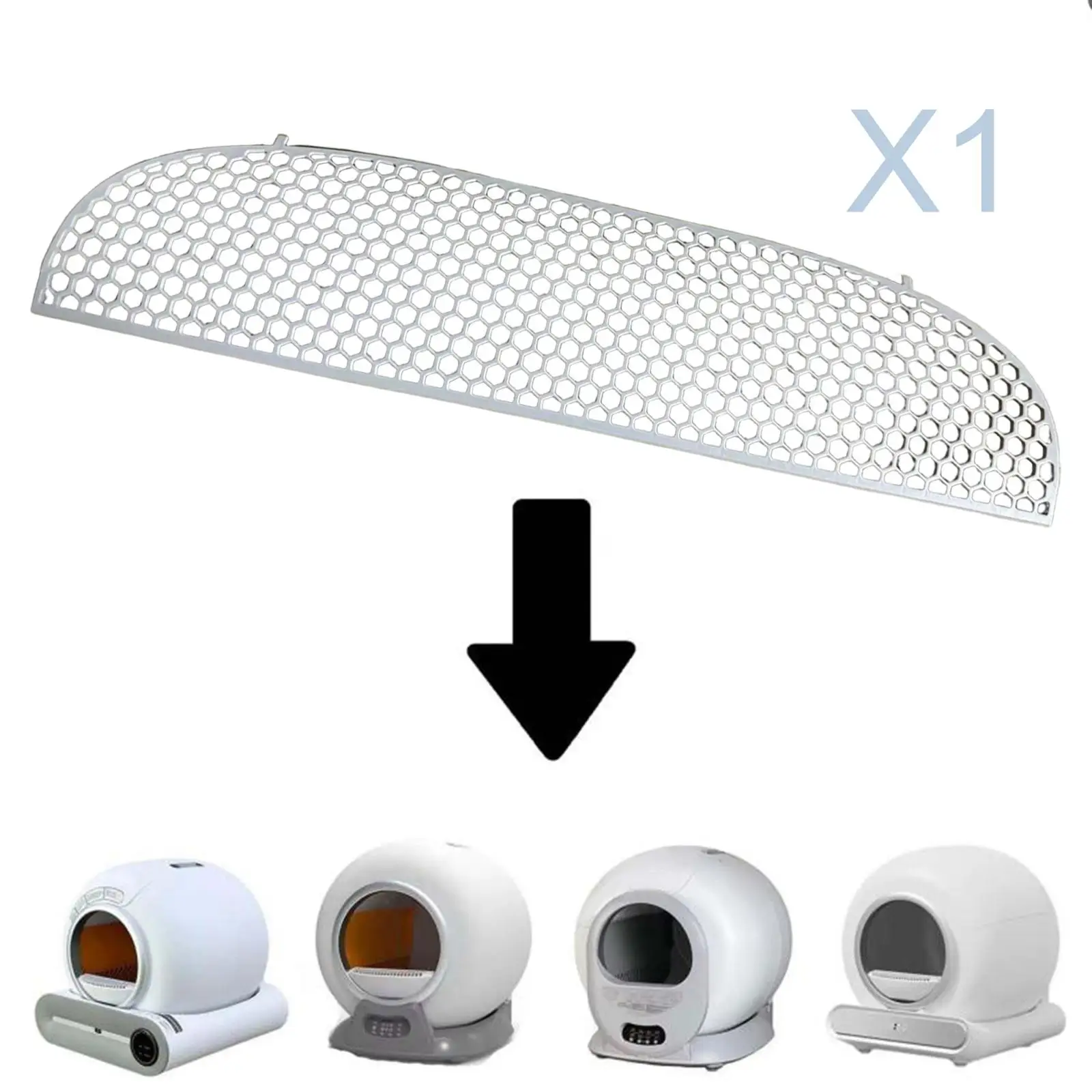Sifter Filter Mesh Replacement ABS for Enclosed Mineral Cat Litter Box Part Repair Suitable for Tipro X30
Sifter Filter Mesh Replacement ABS for Enclosed Mineral Cat Litter Box Part Repair Suitable for Tipro X30