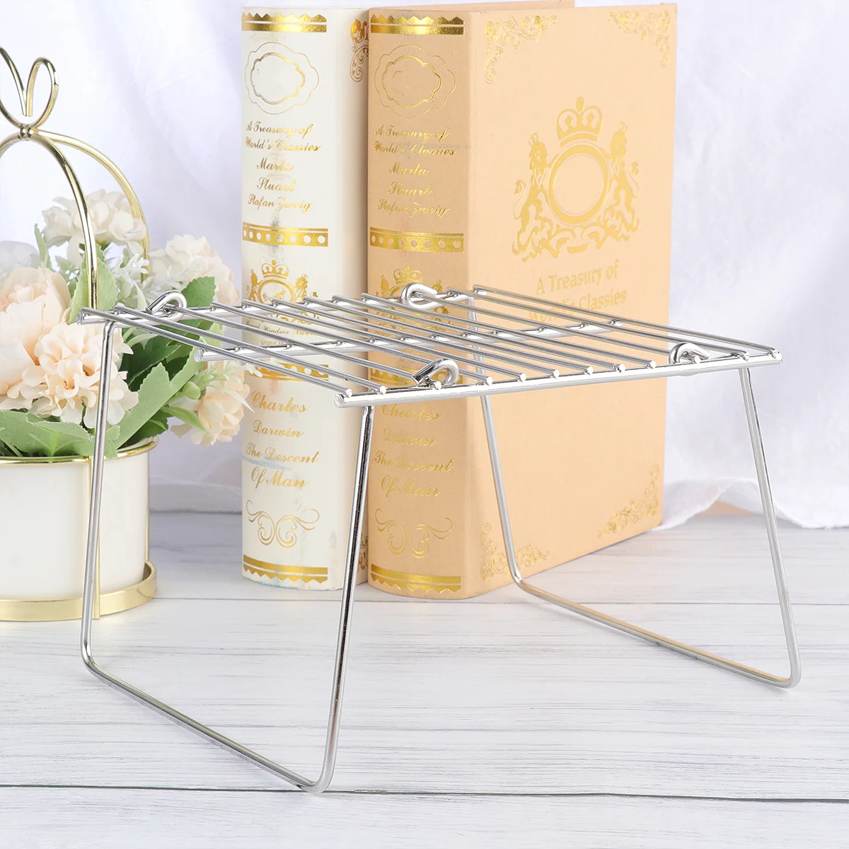 Stainless Steel Foldable Mini Bbq Grill Outdoor Barbecue Rack Large Capacity Portable Camping Grill Barbecue Accessories
Stainless Steel Foldable Mini Bbq Grill Outdoor Barbecue Rack Large Capacity Portable Camping Grill Barbecue Accessories