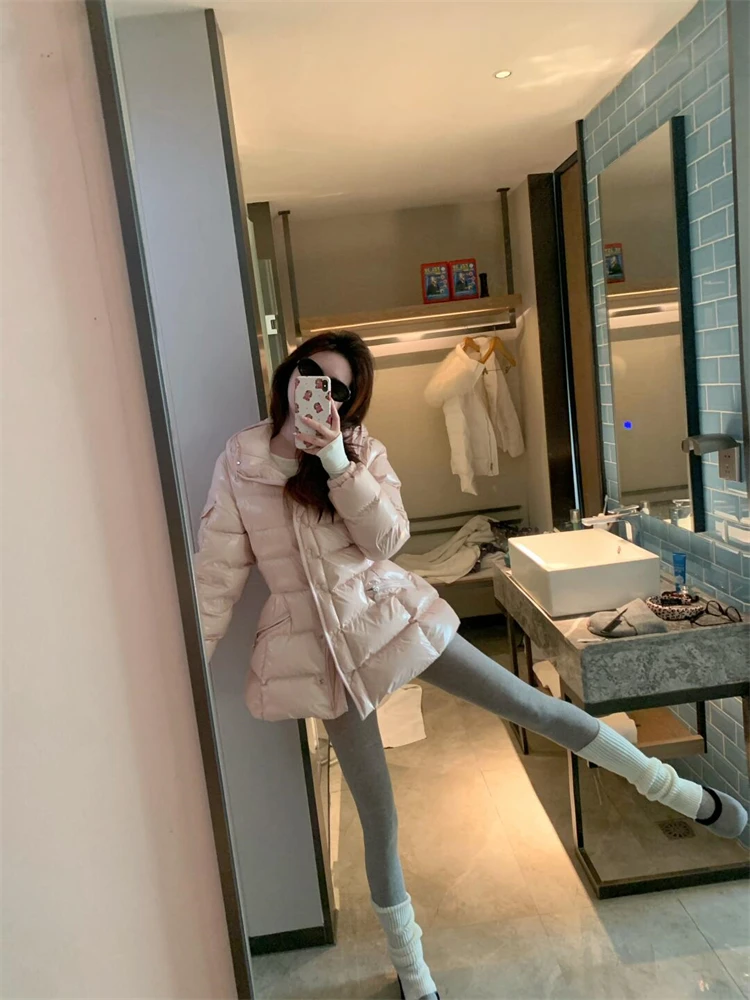 Unique Pink down Cotton Jacket Women's Winter High End New Style Cotton Coat Super Beautiful Cotton Padded Vest Outerwear
Unique Pink down Cotton Jacket Women's Winter High End New Style Cotton Coat Super Beautiful Cotton Padded Vest Outerwear