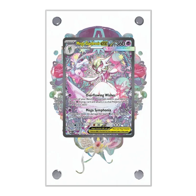Art Display for Pokemon Cards PTCG Mega Gard Ex Anime Game Collection Expand Gift Self Made Acrylic Protective Case Keychain Toy
Art Display for Pokemon Cards PTCG Mega Gard Ex Anime Game Collection Expand Gift Self Made Acrylic Protective Case Keychain Toy