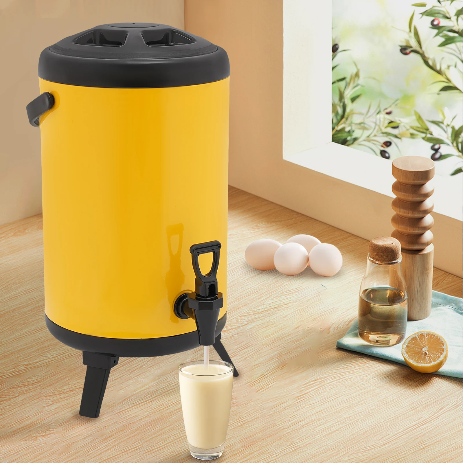 Изолированный диспенсер для напитков из нержавеющей стали, изолированный контейнер для напитков с U-образным носиком, диспенсер для холодных/горячих напитков
Изолированный диспенсер для напитков из нержавеющей стали, изолированный контейнер для напитков с U-образным носиком, диспенсер для холодных/горячих напитков