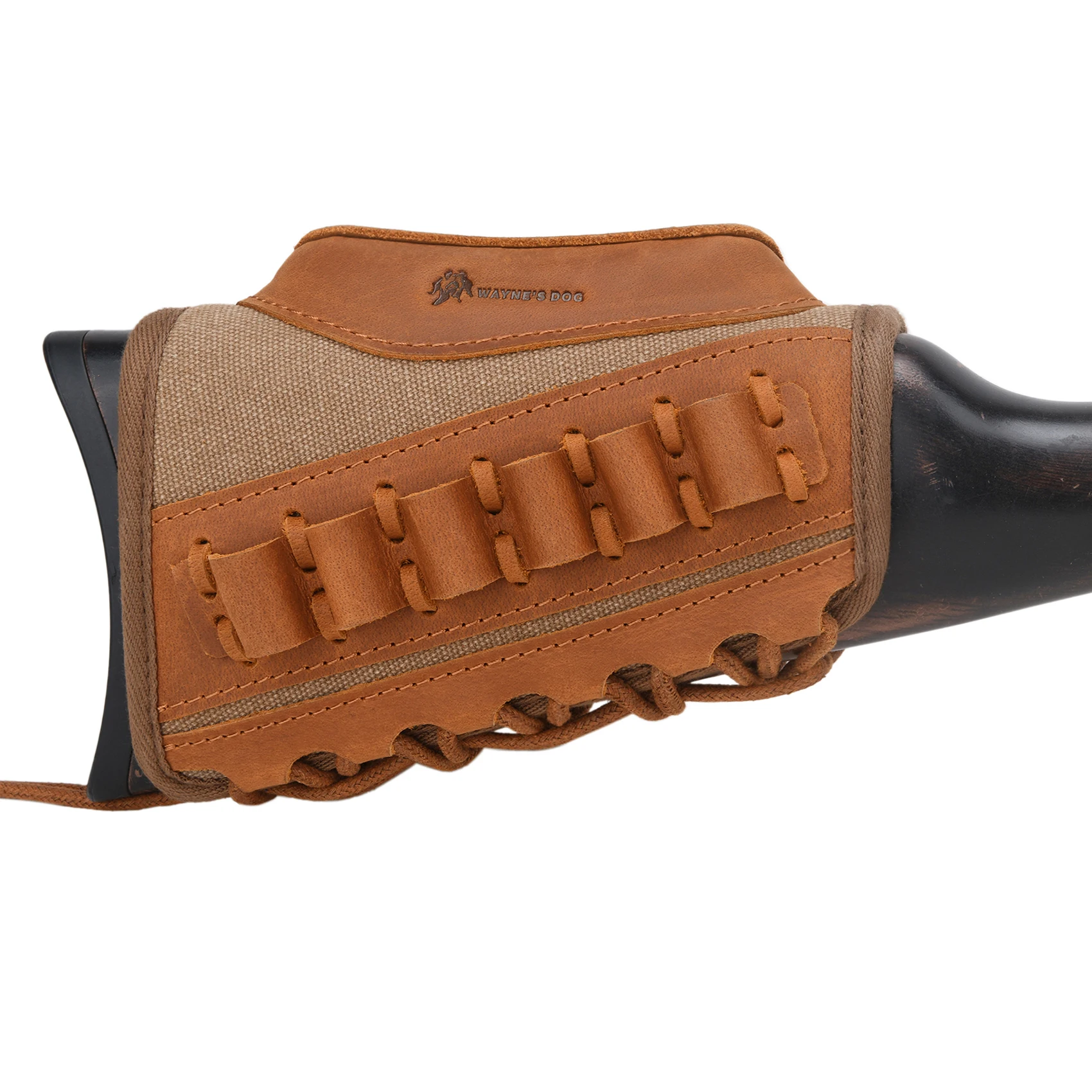 WAYNE‘S DOG Non Slip Cheek Riser Pad, Canvas Leather Rifle Buttstock Shell Holder for .308 30-30 45-70 .357 .22LR
WAYNE‘S DOG Non Slip Cheek Riser Pad, Canvas Leather Rifle Buttstock Shell Holder for .308 30-30 45-70 .357 .22LR