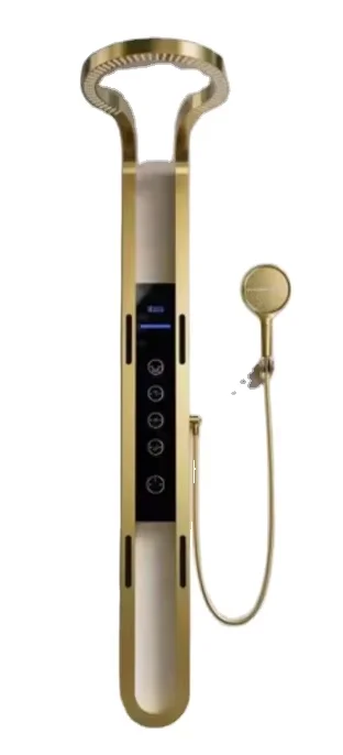 Large Waterfall Black Shower Wall Hanging Full Copper Pressurized Ring Bathroom Shower Screen Set Rain Jet Spray Brass Brushed
Large Waterfall Black Shower Wall Hanging Full Copper Pressurized Ring Bathroom Shower Screen Set Rain Jet Spray Brass Brushed