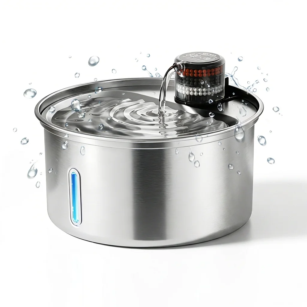 3.2L Automatic Stainless Steel Cat Water Fountain Pet Drinker Battery & Sensor 2 in 1 Dispenser
3.2L Automatic Stainless Steel Cat Water Fountain Pet Drinker Battery & Sensor 2 in 1 Dispenser