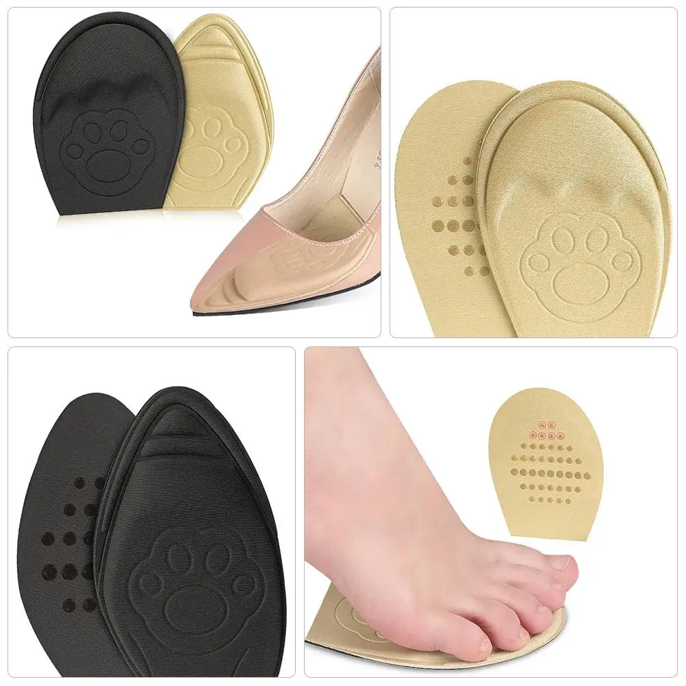 4 Pairs Half Size Insoles Cushions Forefoot Pads Breathable Anti Slip Foot Protection Shock Absorption Massage Effect
4 Pairs Half Size Insoles Cushions Forefoot Pads Breathable Anti Slip Foot Protection Shock Absorption Massage Effect