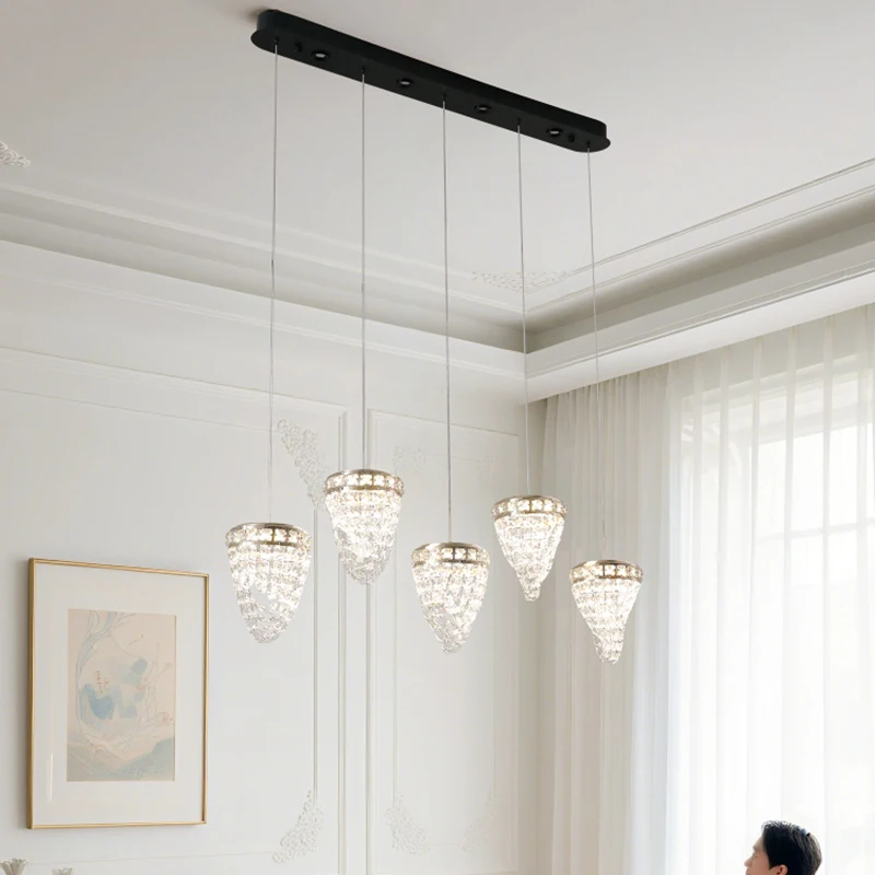 Modern crystal chandeliers indoor lighting Ceiling lamp hanging lights led chandeliers for the living room indoor lighting
Modern crystal chandeliers indoor lighting Ceiling lamp hanging lights led chandeliers for the living room indoor lighting