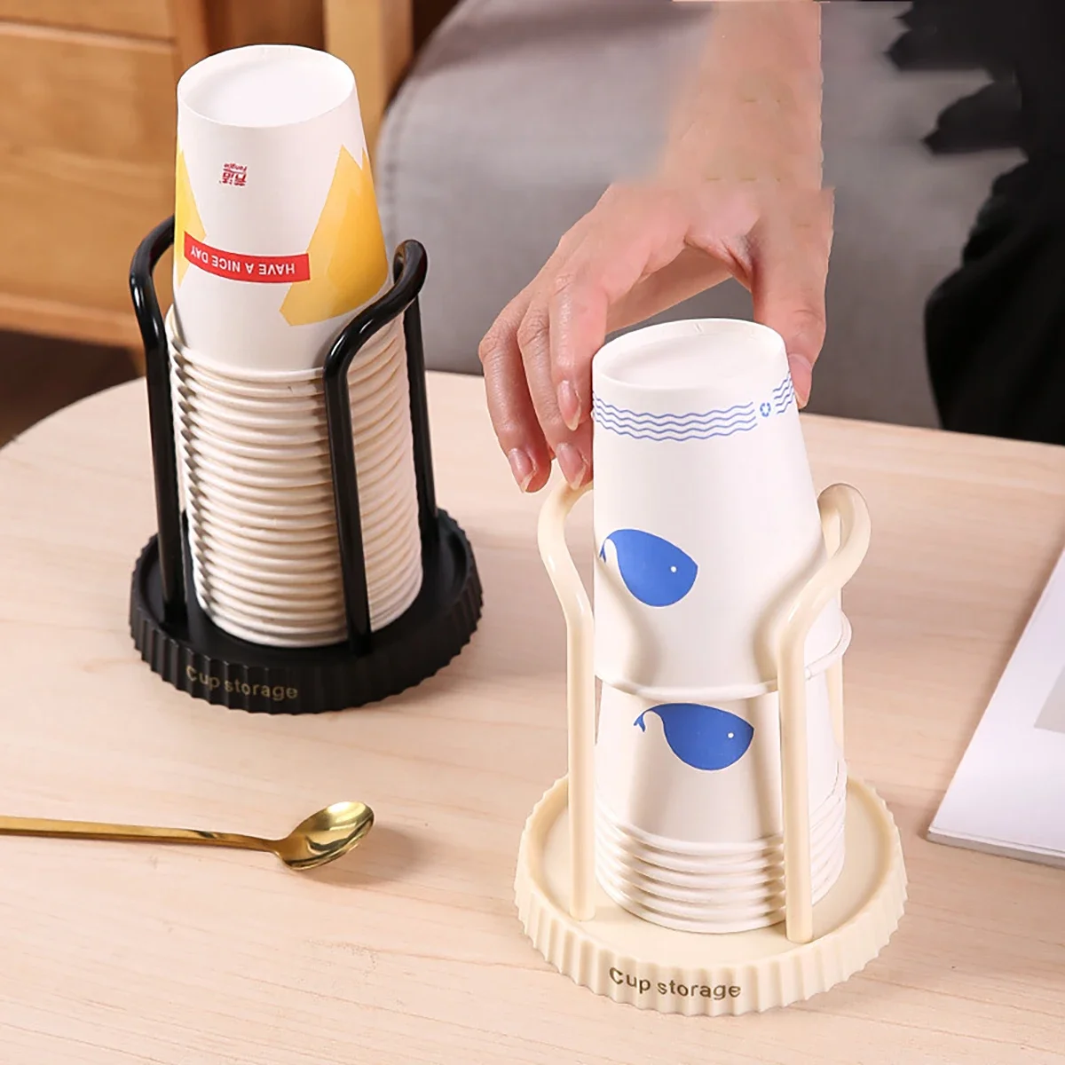 Kitchen Paper Cup Holder Disposables Cups Picker Multifunctional Desktop Cup Storage Rack Household Coffee Cup Holder for Home
Kitchen Paper Cup Holder Disposables Cups Picker Multifunctional Desktop Cup Storage Rack Household Coffee Cup Holder for Home
