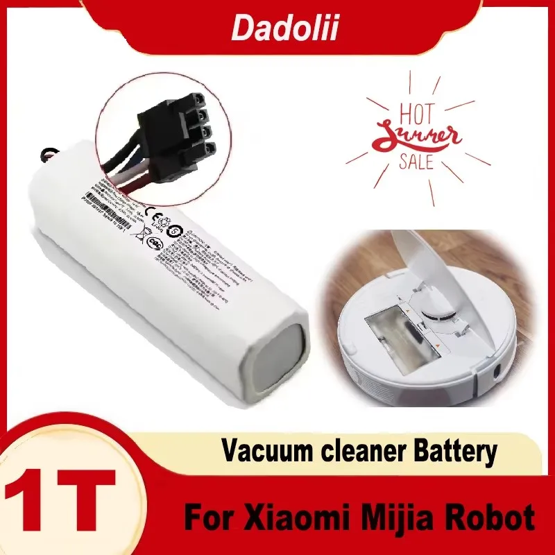 Аккумулятор 4S2P 14,4 В, 5200 мАч, подходит для бытового пылесоса Xiaomi Mi 1T STYTJ02ZHM
Аккумулятор 4S2P 14,4 В, 5200 мАч, подходит для бытового пылесоса Xiaomi Mi 1T STYTJ02ZHM