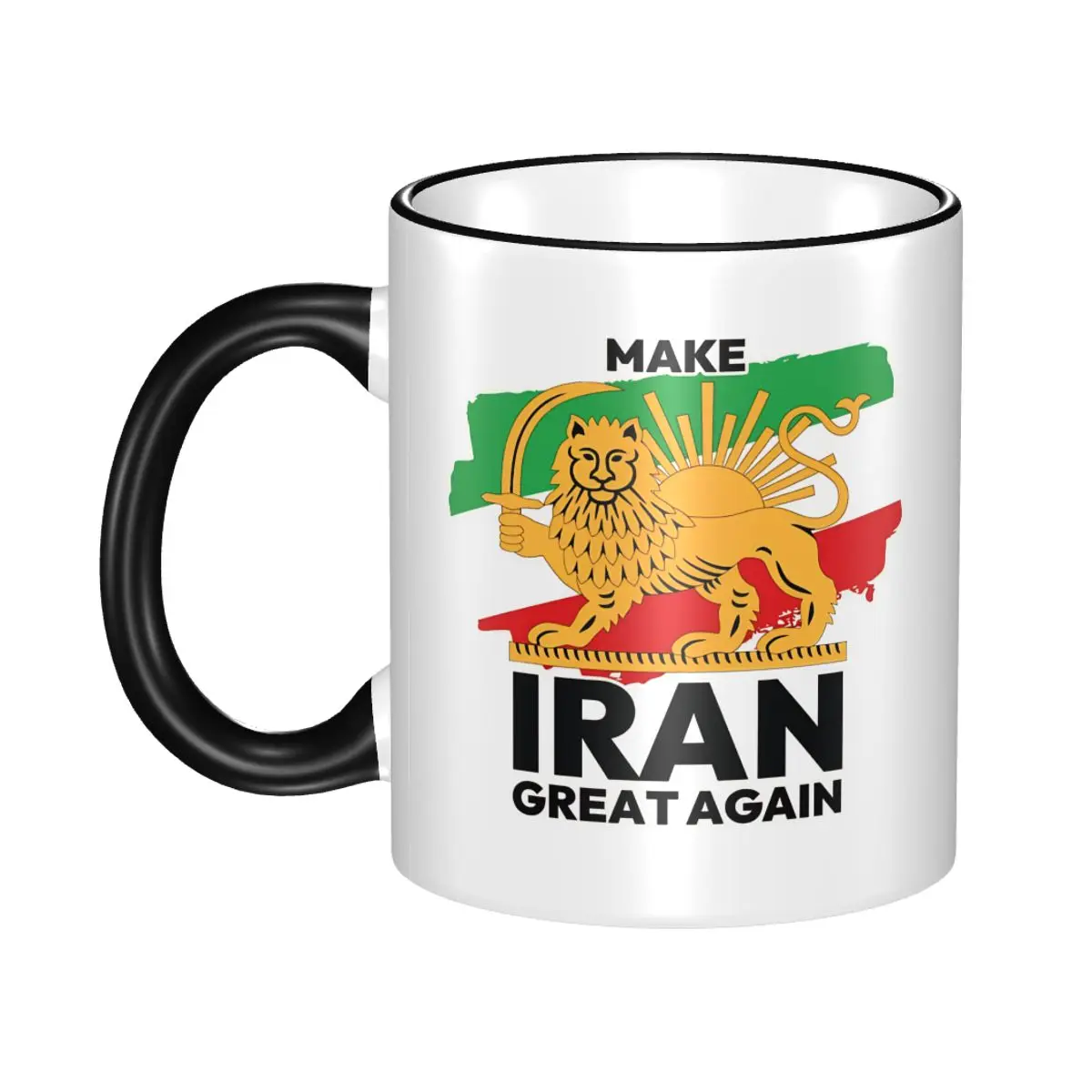 Novelty Make Iran Great Again Tea Cup Office MIGA Mugs
Novelty Make Iran Great Again Tea Cup Office MIGA Mugs