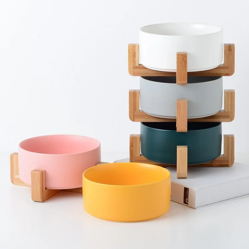 Ceramic Pet Bowl Cat Dogs Feeding Matted Elevated Dog Bowl Double Bowls Pet Food Water Feeder Wholesale Pet Manufacturer
Ceramic Pet Bowl Cat Dogs Feeding Matted Elevated Dog Bowl Double Bowls Pet Food Water Feeder Wholesale Pet Manufacturer