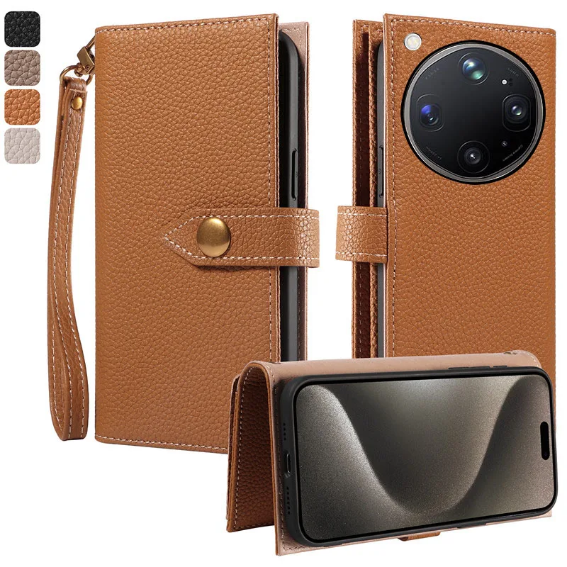 100% Genuine lychee grain leather multi-functional card slot wallet Cover For Oppo Find X9 Ultra X9s Pro shockproof phone Case
100% Genuine lychee grain leather multi-functional card slot wallet Cover For Oppo Find X9 Ultra X9s Pro shockproof phone Case