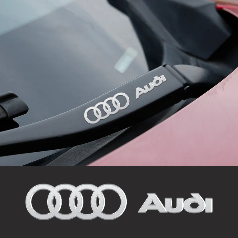 Car Metal Emblem Wiper Stickers Reflective Decor Decals For Audi A4 B5 B6 A3 A5 A6 C6 C5 A1 A7 A8 Q2 Q3 Accessories Car Styling
Car Metal Emblem Wiper Stickers Reflective Decor Decals For Audi A4 B5 B6 A3 A5 A6 C6 C5 A1 A7 A8 Q2 Q3 Accessories Car Styling