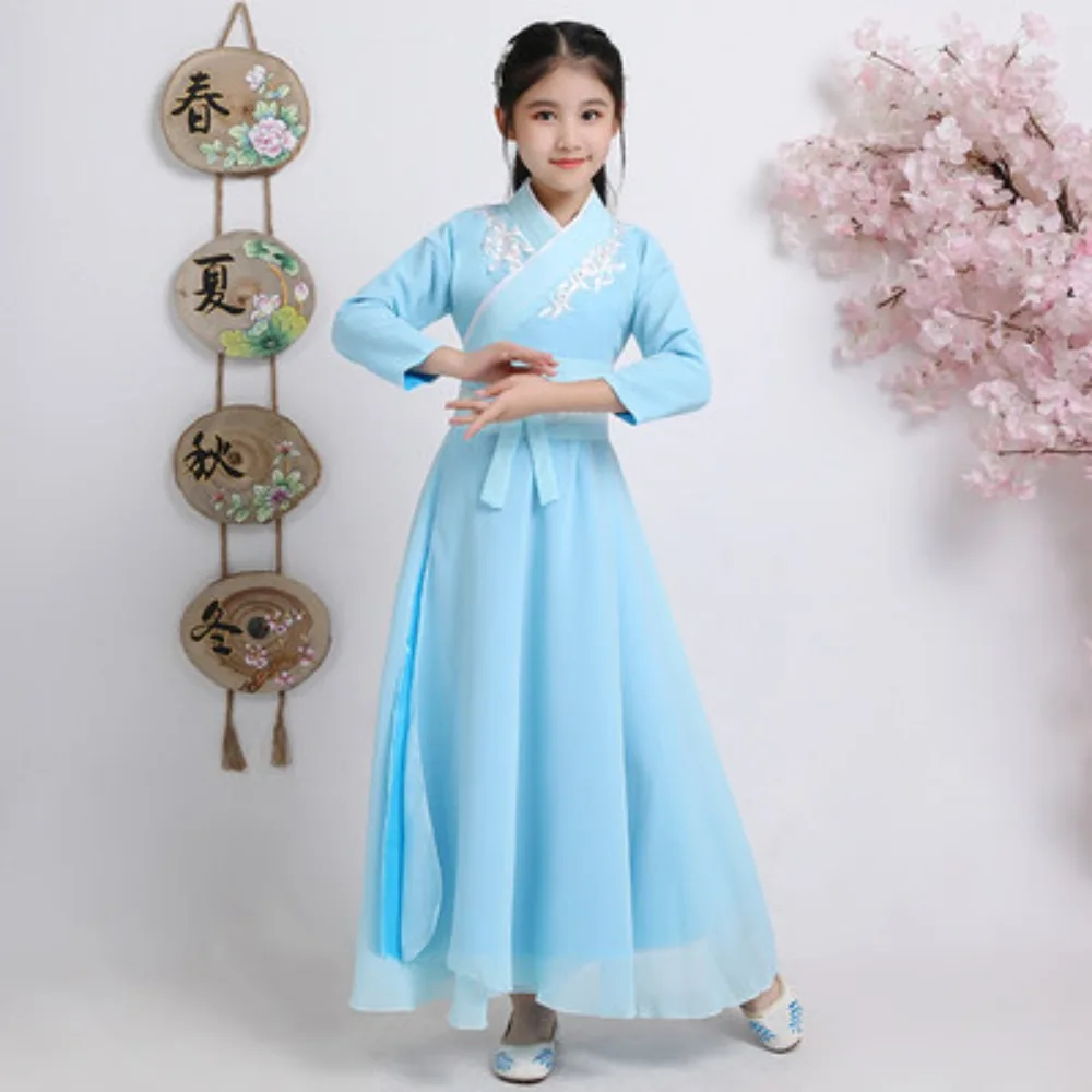 Kung Fu Children Clothing Dance Wear Vintage Stage Kids Clothes Baby Girl Dress Hanfu Spring Autumn Cosplay Performance Costume
Kung Fu Children Clothing Dance Wear Vintage Stage Kids Clothes Baby Girl Dress Hanfu Spring Autumn Cosplay Performance Costume