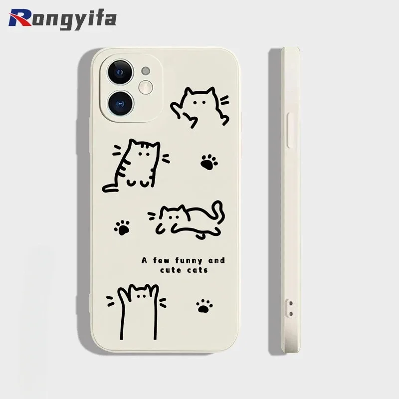 For Xiaomi Mi 11 10 Ultra 10S 10T 9 Lite 9T Pro 8 SE 6 6X Phone Case Cute Cat Cartoon Matte Shockproof Couple Cover
For Xiaomi Mi 11 10 Ultra 10S 10T 9 Lite 9T Pro 8 SE 6 6X Phone Case Cute Cat Cartoon Matte Shockproof Couple Cover