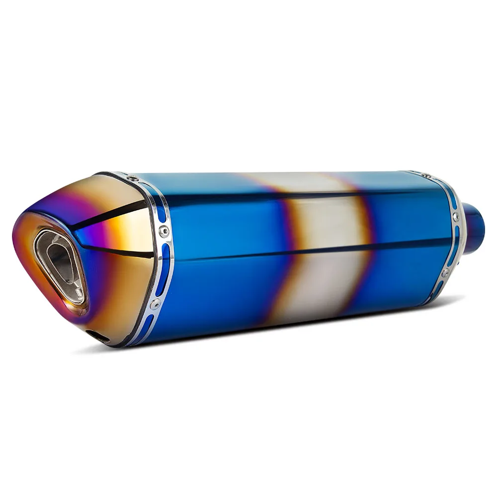 Motorcycle Exhaust Modify Stainless Universal 51mm Escape Muffler with DB killer For R3 R1 RSV4 CBR1000RR ZX14R R1300GS XMAX300
Motorcycle Exhaust Modify Stainless Universal 51mm Escape Muffler with DB killer For R3 R1 RSV4 CBR1000RR ZX14R R1300GS XMAX300