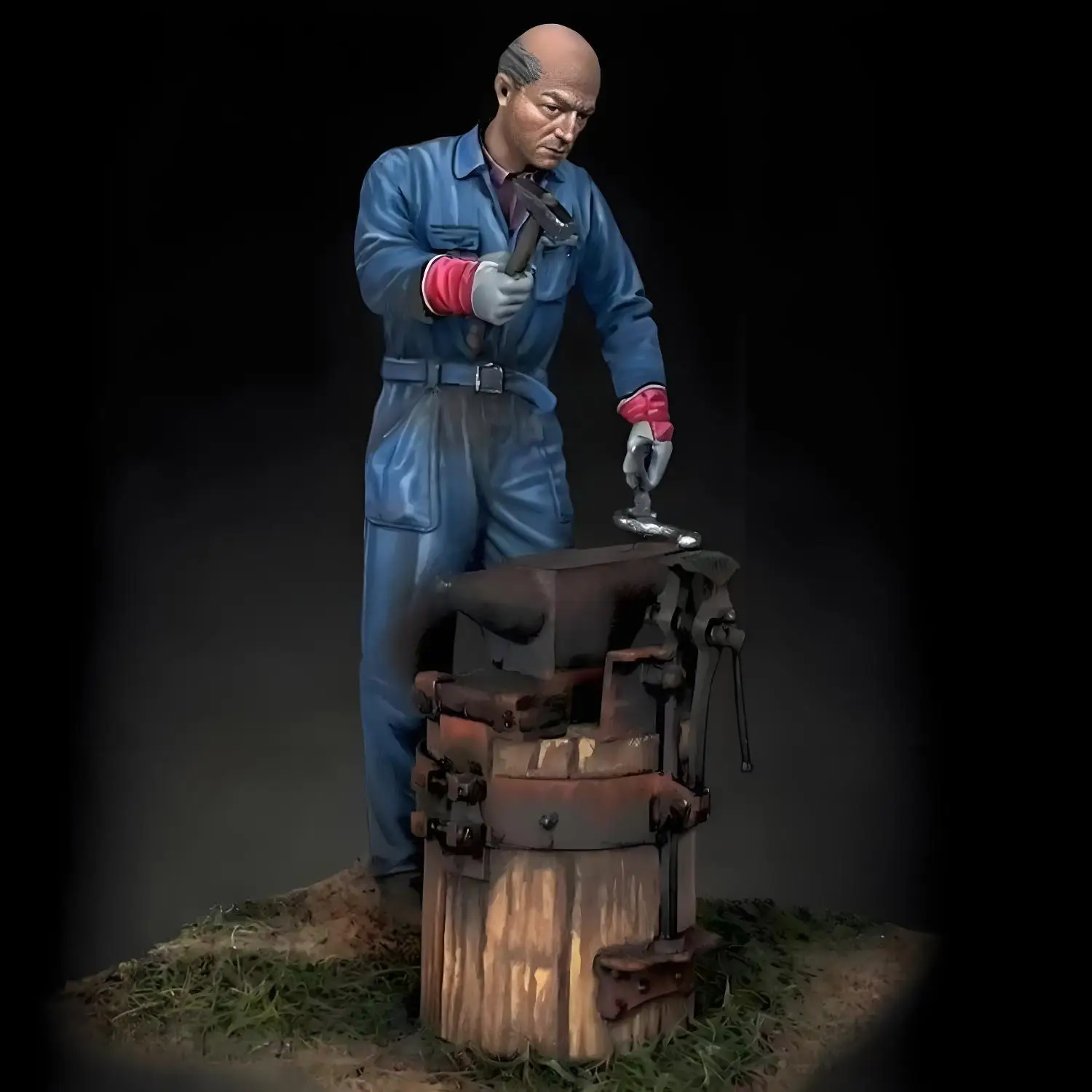 Модель солдата из смолы 1/35, кузнец времен Второй мировой войны, наконечник GK, неокрашенный и собранный в Ironmaking
Модель солдата из смолы 1/35, кузнец времен Второй мировой войны, наконечник GK, неокрашенный и собранный в Ironmaking