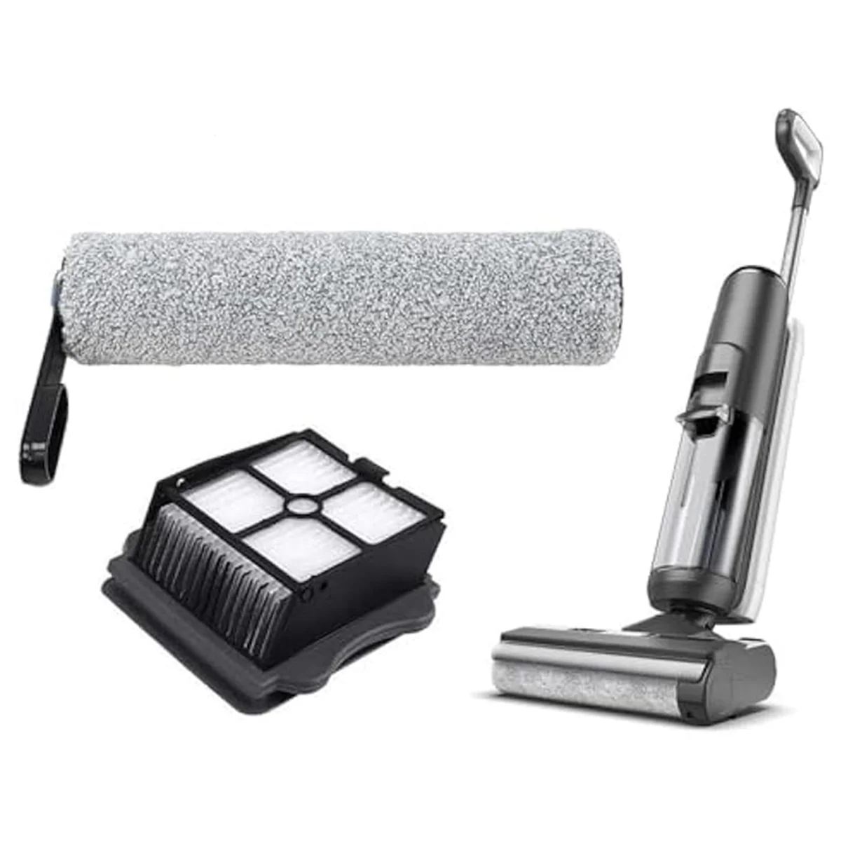 A18Z Replacement Parts for Tineco Floor ONE S5/Floor One S5 Pro 2 Cordless Vacuum Cleaner,3Pcs Brush Rollers,3Pcs HEPA Filter
A18Z Replacement Parts for Tineco Floor ONE S5/Floor One S5 Pro 2 Cordless Vacuum Cleaner,3Pcs Brush Rollers,3Pcs HEPA Filter