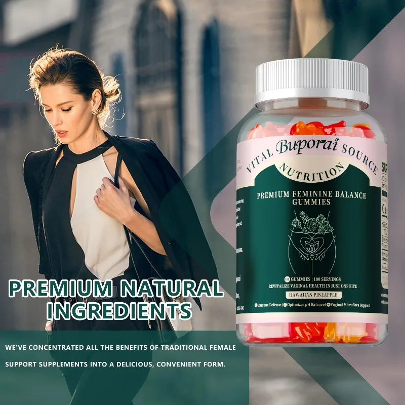 Premium Feminine Balance Gummies - Regulate Physiological Balance, PH Level Vaginal Ph Balance, Women's Vaginal Health
Premium Feminine Balance Gummies - Regulate Physiological Balance, PH Level Vaginal Ph Balance, Women's Vaginal Health