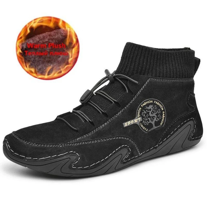 Men Shoes Autumn Winter Men Boots Warm Ankle Snow with Fur Men Comfortable Fur Casual Shoes Handmade Plus Size Boots Shoes
Men Shoes Autumn Winter Men Boots Warm Ankle Snow with Fur Men Comfortable Fur Casual Shoes Handmade Plus Size Boots Shoes