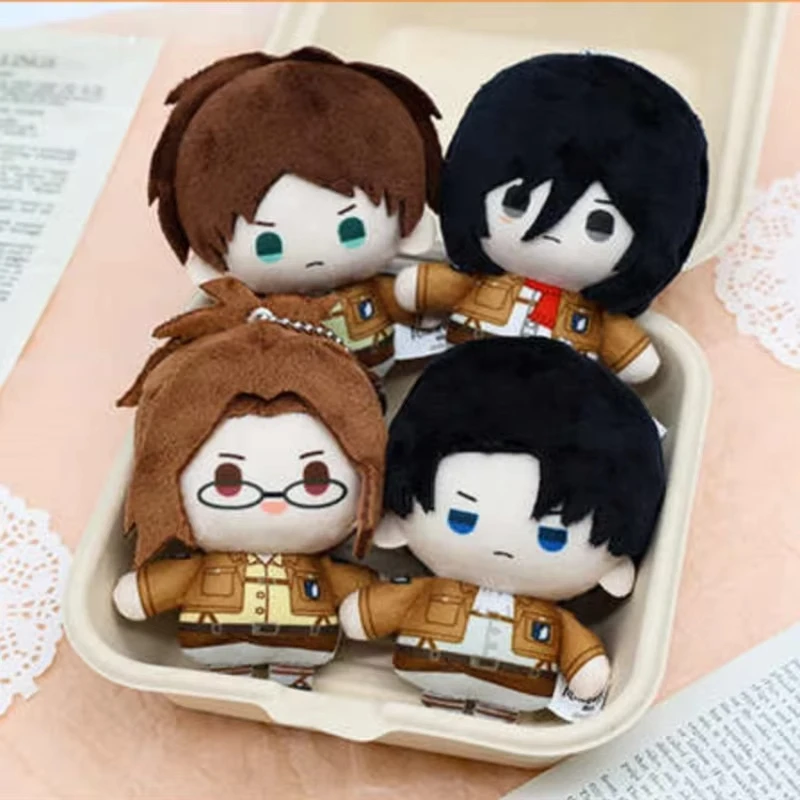 Authentic Attack On Titan Eren Jaeger Mikasa Ackerman Levi Ackerman Plush Doll Peripheral Ornament Doll Pendant Collection Gift
Authentic Attack On Titan Eren Jaeger Mikasa Ackerman Levi Ackerman Plush Doll Peripheral Ornament Doll Pendant Collection Gift