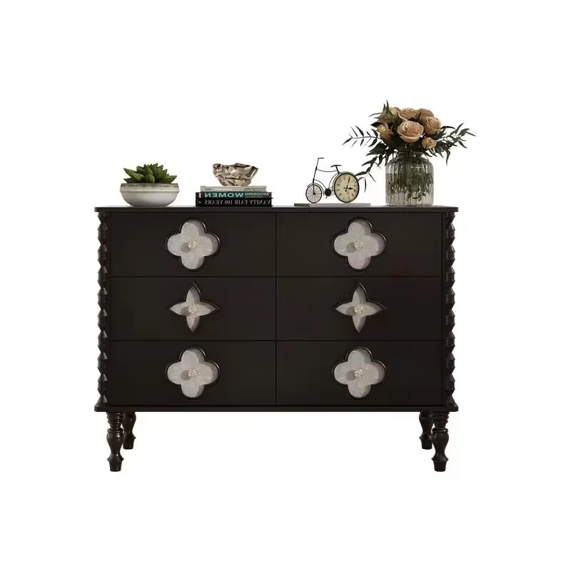Retro shell bucket cabinet entry foyer porch cabinet bedroom solid wood wall drawer cabinet
Retro shell bucket cabinet entry foyer porch cabinet bedroom solid wood wall drawer cabinet