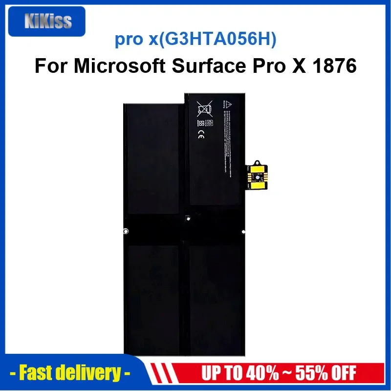 5039mAh pro x(G3HTA056H) Laptop Battery For Microsoft Surface Pro X 1876 High Quality
5039mAh pro x(G3HTA056H) Laptop Battery For Microsoft Surface Pro X 1876 High Quality