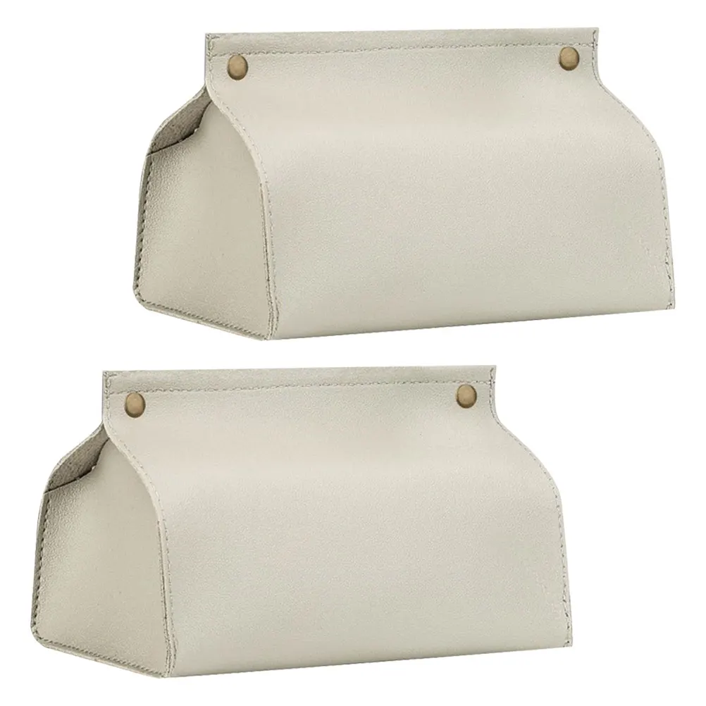 2pcs Tissue Box Napkin Storage Holders Pu Modern Dispenser Car Home Office Decorative Refillable Portable
2pcs Tissue Box Napkin Storage Holders Pu Modern Dispenser Car Home Office Decorative Refillable Portable