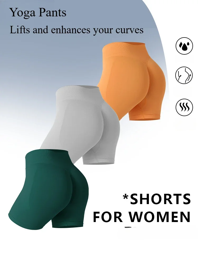 Summer Shorts European and American Sports Fitness Shorts Breathable Yoga Pants High Waist Sexy Hips Tight Three-point Pants
Summer Shorts European and American Sports Fitness Shorts Breathable Yoga Pants High Waist Sexy Hips Tight Three-point Pants