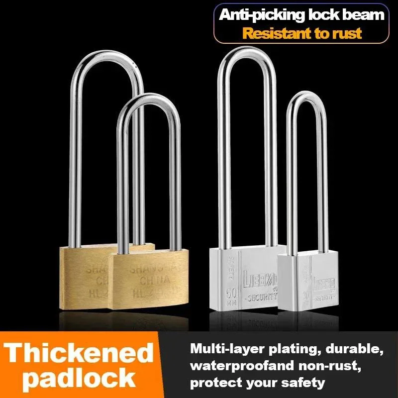 Thickened and Long Padlock, Various Cabinet Door Locks, Household G Security Locks for Kitchen Bedroom Doors
Thickened and Long Padlock, Various Cabinet Door Locks, Household G Security Locks for Kitchen Bedroom Doors