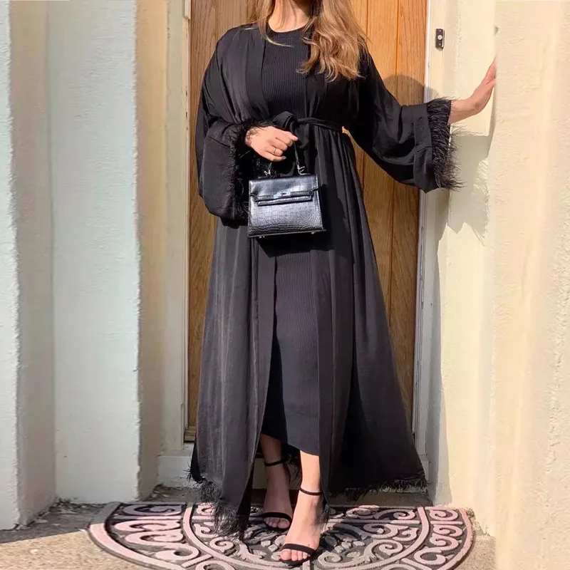 Dubai Muslim Women's Dress Middle East Dubai Türkiye Jalabiya Cardigan Gown Jalabiya for Women
Dubai Muslim Women's Dress Middle East Dubai Türkiye Jalabiya Cardigan Gown Jalabiya for Women