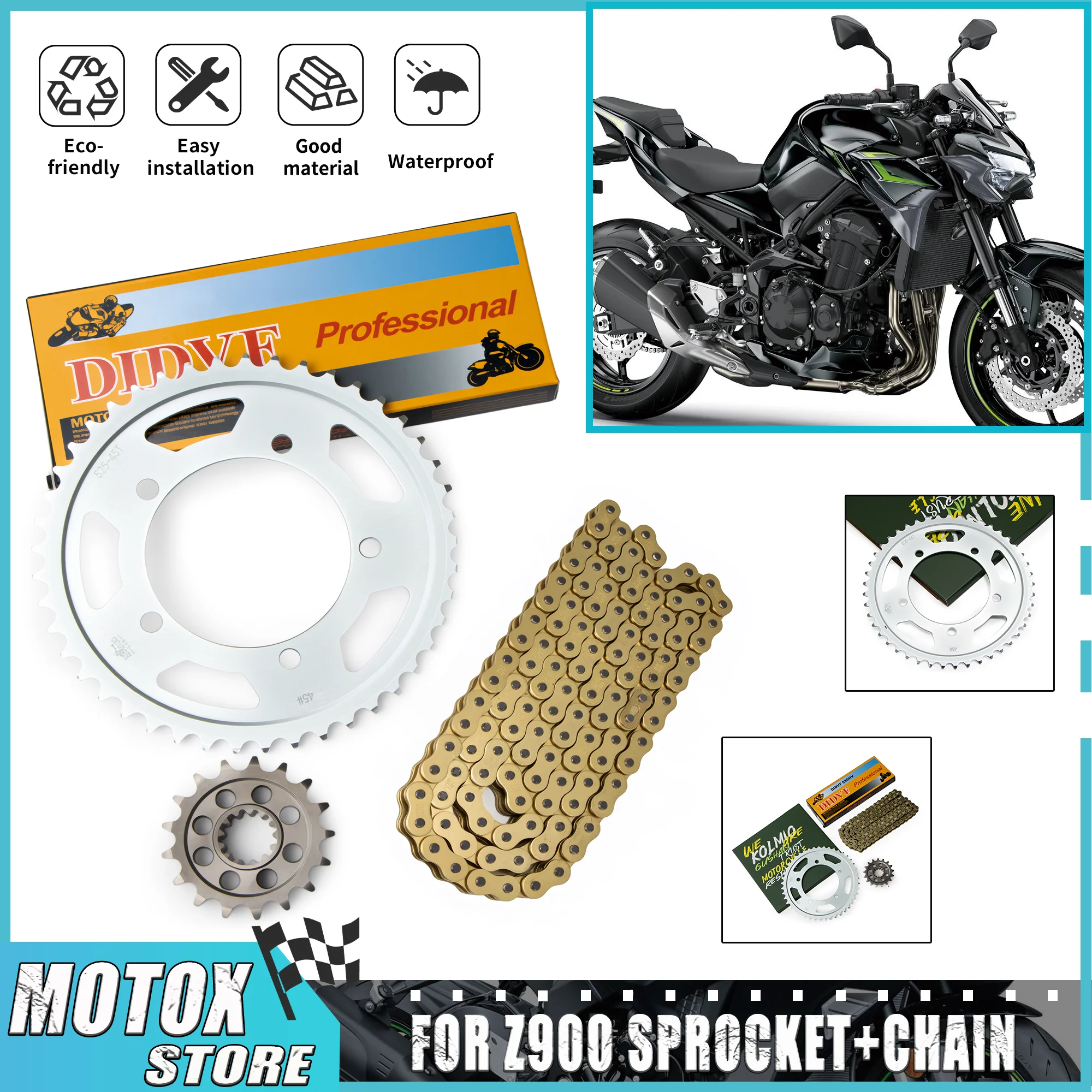 Подходит для KAWASAKI 2017-2024 Z900 Z1000 Z1000SX ZX-10R ZX10R ZX 10R 2023 2022 2021 17 Комплект передних и задних звездочек мотоциклетной цепи
Подходит для KAWASAKI 2017-2024 Z900 Z1000 Z1000SX ZX-10R ZX10R ZX 10R 2023 2022 2021 17 Комплект передних и задних звездочек мотоциклетной цепи