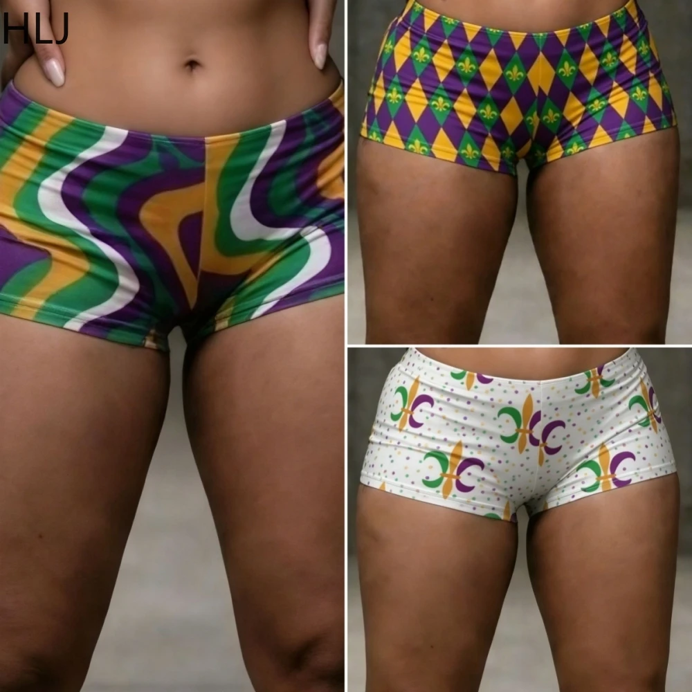 HLJ Fashion Retro Pattern Print Stretchy Shorts Women High Waisted Skinny Hot Shorts Summer New Carnival Bottoms Streetwear 2026
HLJ Fashion Retro Pattern Print Stretchy Shorts Women High Waisted Skinny Hot Shorts Summer New Carnival Bottoms Streetwear 2026