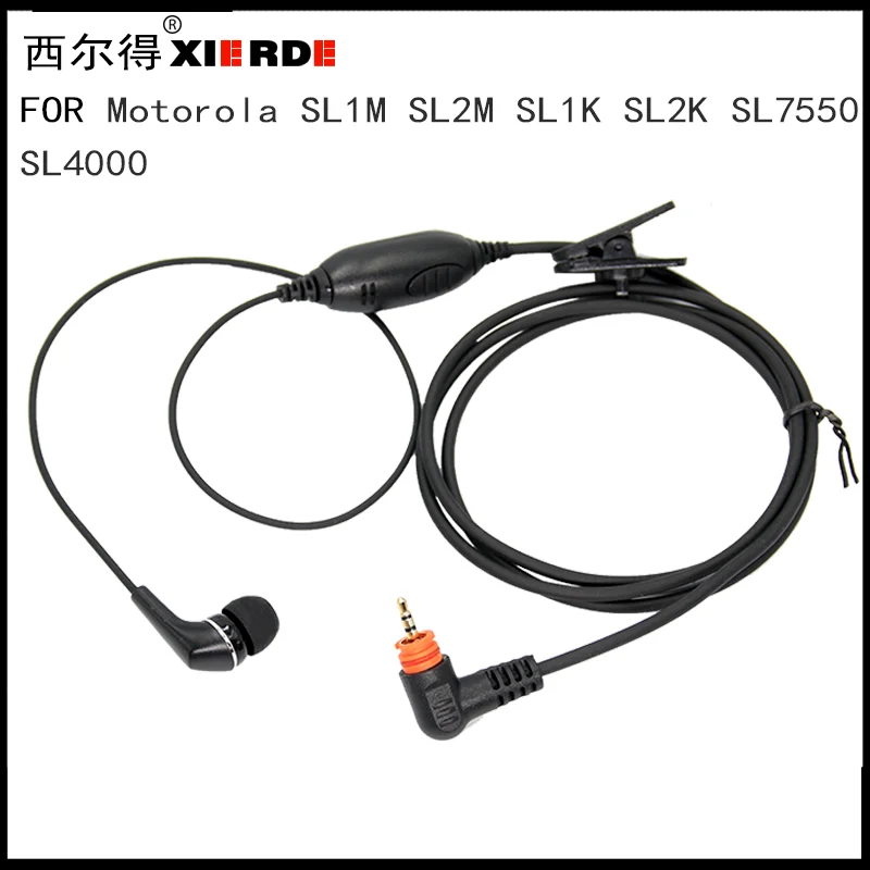 Наушники XIERD, подходящие для Motorola SLSL300e SL7550e SL7580e SL7590e TLK100 SL1K SL1M SL500 SL2M, двухсторонний радиоуправляемый наушник с микрофоном PTT 
Наушники XIERD, подходящие для Motorola SLSL300e SL7550e SL7580e SL7590e TLK100 SL1K SL1M SL500 SL2M, двухсторонний радиоуправляемый наушник с микрофоном PTT
