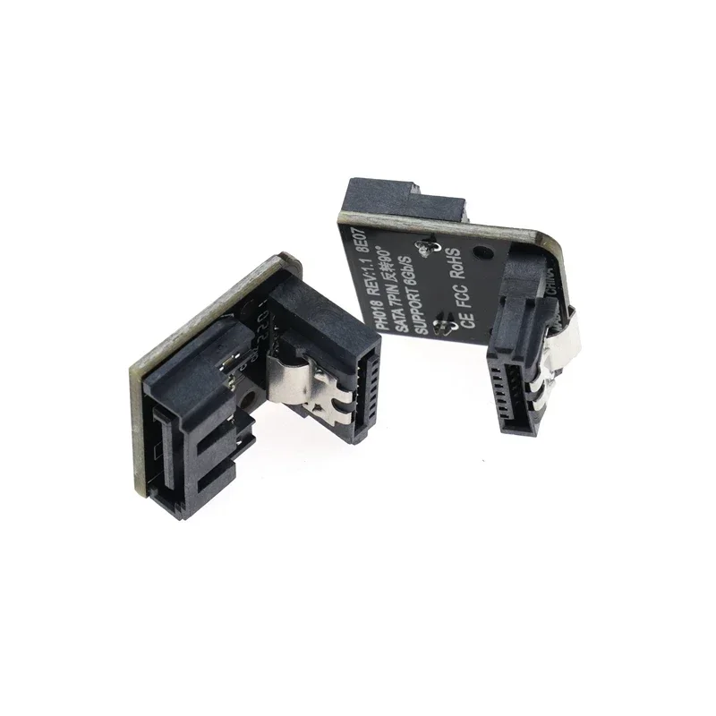 2Pcs/lot SATA Female to Male Adapter with Lock and 90 Degree Elbow for PC Hardware and Motherboard
2Pcs/lot SATA Female to Male Adapter with Lock and 90 Degree Elbow for PC Hardware and Motherboard