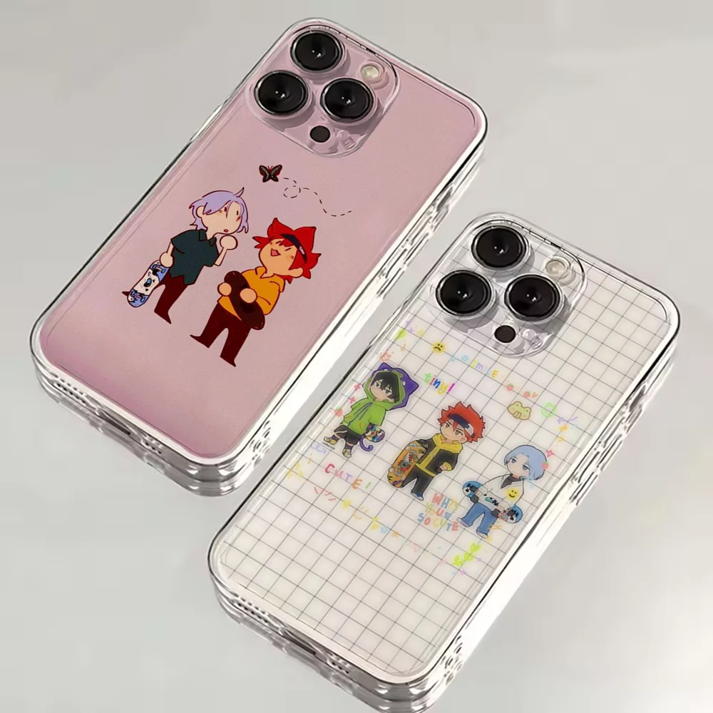 Anime S-SK8 The Infinitys Phone Case For iPhone 16,15,14,13,12,11 Plus,Pro,Max,XR,XS,X,7,8 SE,Mini Transparent Silicone Soft
Anime S-SK8 The Infinitys Phone Case For iPhone 16,15,14,13,12,11 Plus,Pro,Max,XR,XS,X,7,8 SE,Mini Transparent Silicone Soft