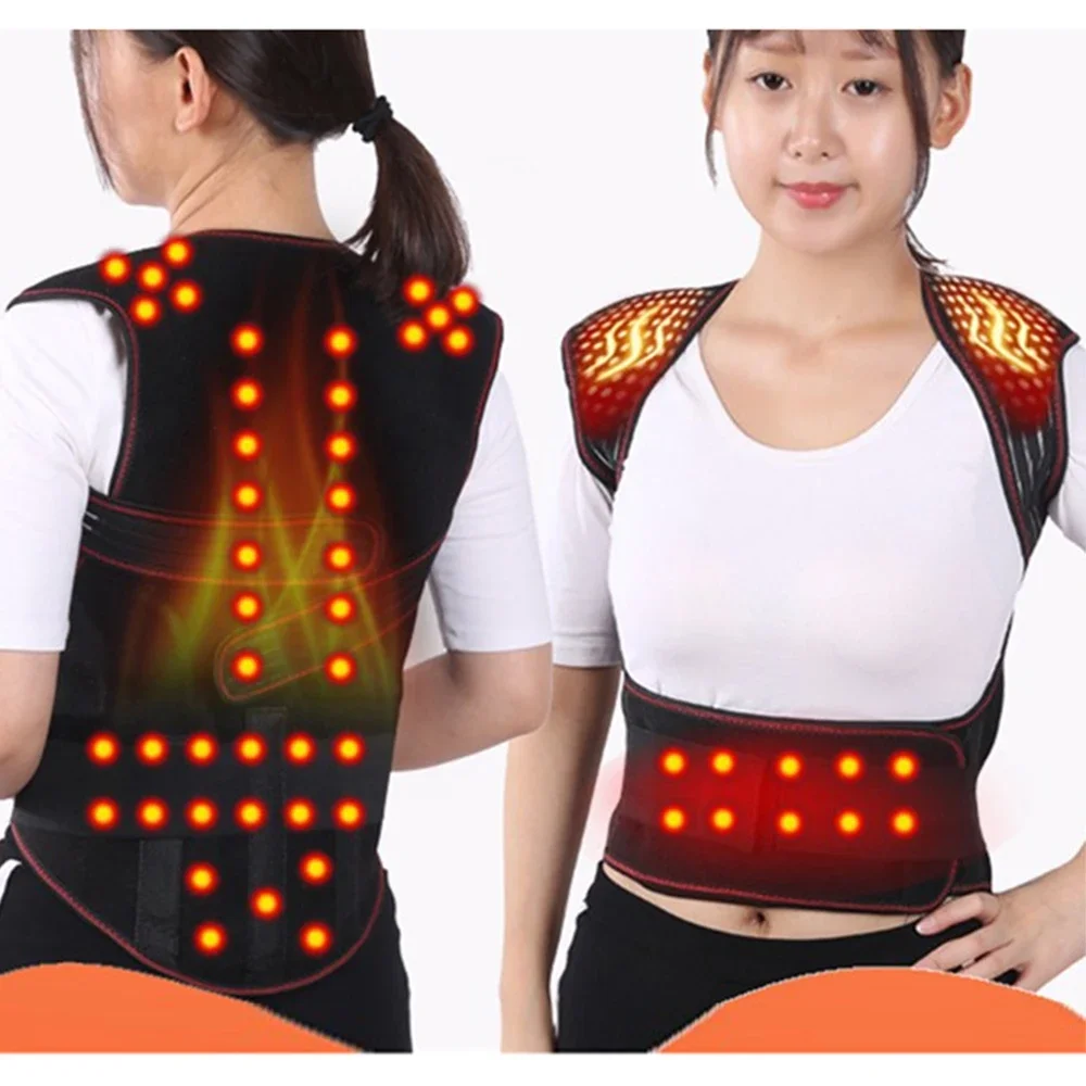 Self Heating Back Support Waist Brace Magnetic Heating Corrector Therapy Belt Back Posture Corrector Spine Back Lumbar Belt
Self Heating Back Support Waist Brace Magnetic Heating Corrector Therapy Belt Back Posture Corrector Spine Back Lumbar Belt