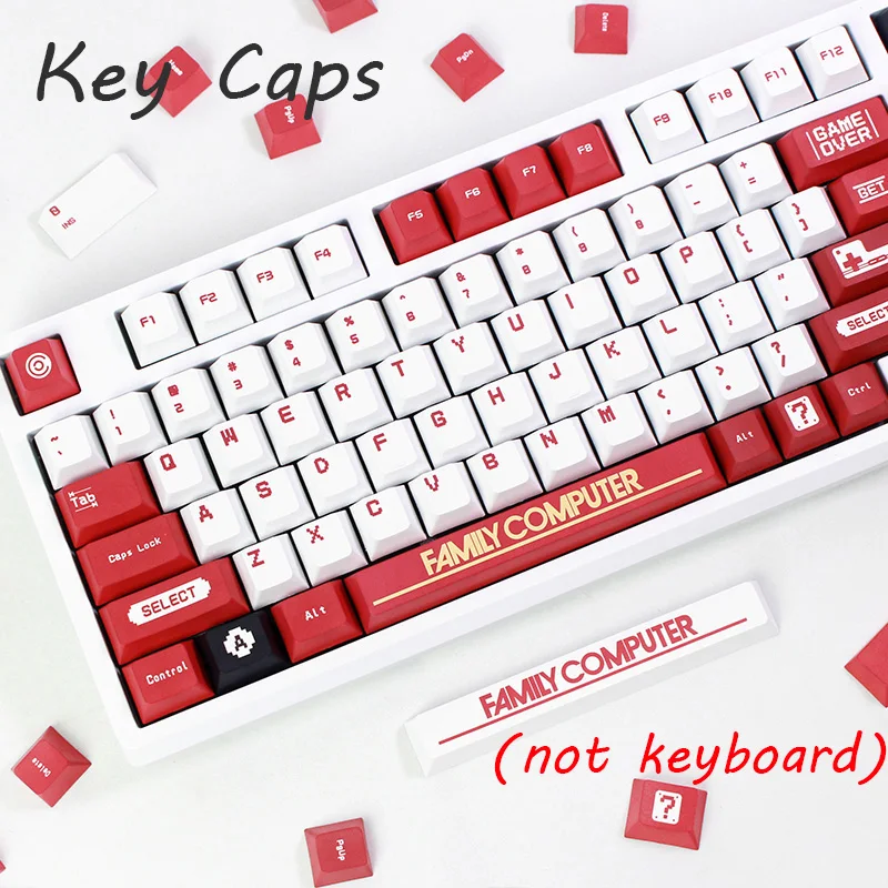 Classic Game Keycaps 131 Keys Cherry PBT Profile Matte 5-Sided Dye Sublimation Custom Key Caps For 61-108 MX Mechanical Keyboard
Classic Game Keycaps 131 Keys Cherry PBT Profile Matte 5-Sided Dye Sublimation Custom Key Caps For 61-108 MX Mechanical Keyboard