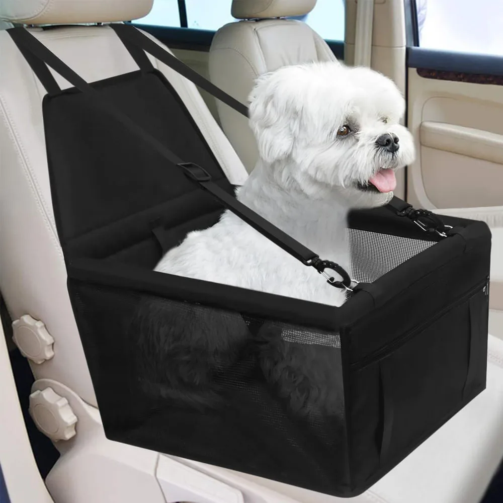 Dog Car Seat Foldable Dog Car Booster Seat Waterproof Breathable Oxford Travel Bag for Small to Medium Dogs Puppies Pets
Dog Car Seat Foldable Dog Car Booster Seat Waterproof Breathable Oxford Travel Bag for Small to Medium Dogs Puppies Pets