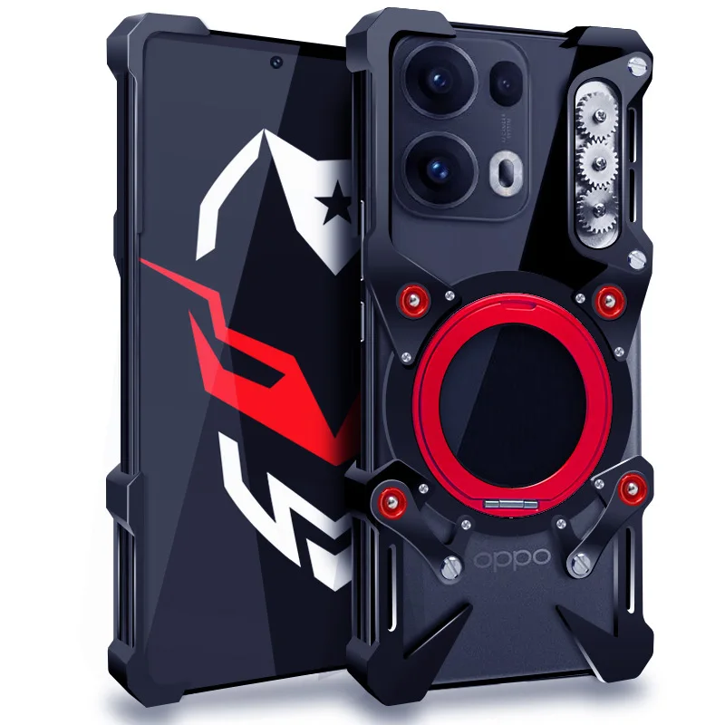 Luxury Armor Metal Aluminum Phone Bumper For Oppo Reno 15 15C 14 12 11 10 9 8 Pro+ Cover Mechanical Purely Handmade Skull Case
Luxury Armor Metal Aluminum Phone Bumper For Oppo Reno 15 15C 14 12 11 10 9 8 Pro+ Cover Mechanical Purely Handmade Skull Case