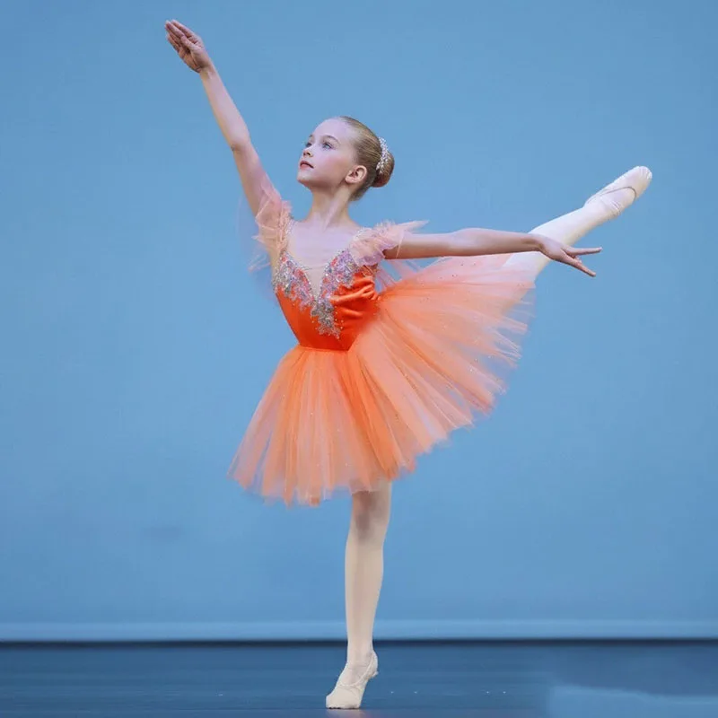 Kids Romantic Long Ballet Dress Girls Sequins Tassel Modern Dance Tutu Stage Wear Princess Costume for Children
Kids Romantic Long Ballet Dress Girls Sequins Tassel Modern Dance Tutu Stage Wear Princess Costume for Children