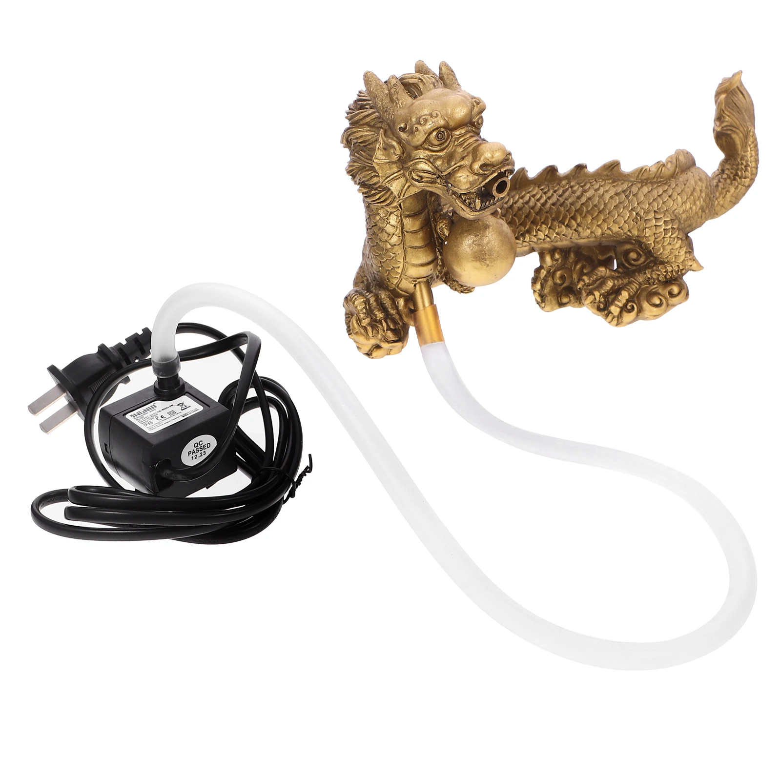 Golden Dragon Fountain Decoration Aquarium DIY Outdoor Ornament Spitter Resin Decorative Spray
Golden Dragon Fountain Decoration Aquarium DIY Outdoor Ornament Spitter Resin Decorative Spray
