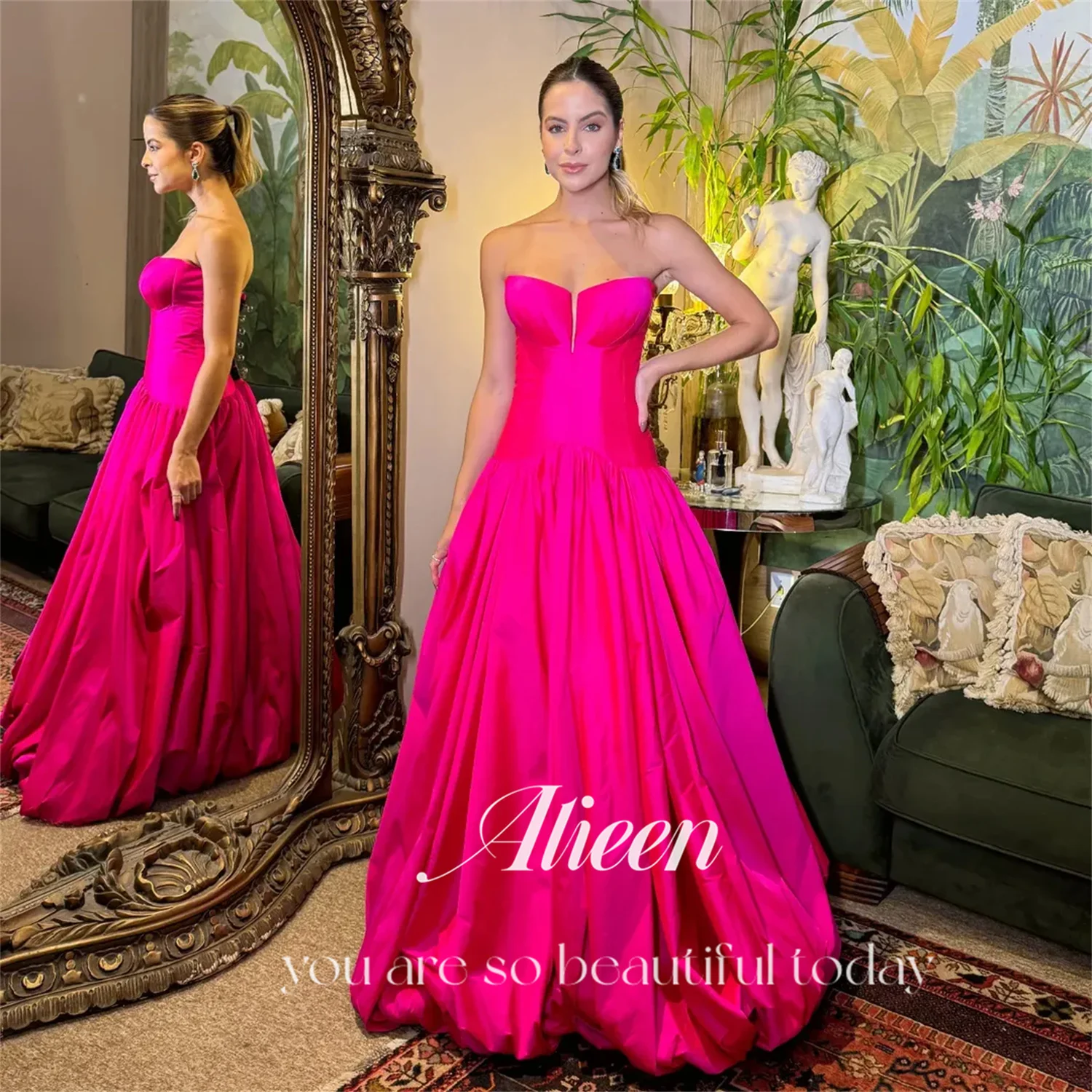 Aileen Customized Dubai Luxury Evening Dresses for Special Occasions Satin فساتين سهرة Long Prom Dresses 2025 Vestidos De Noche
Aileen Customized Dubai Luxury Evening Dresses for Special Occasions Satin فساتين سهرة Long Prom Dresses 2025 Vestidos De Noche