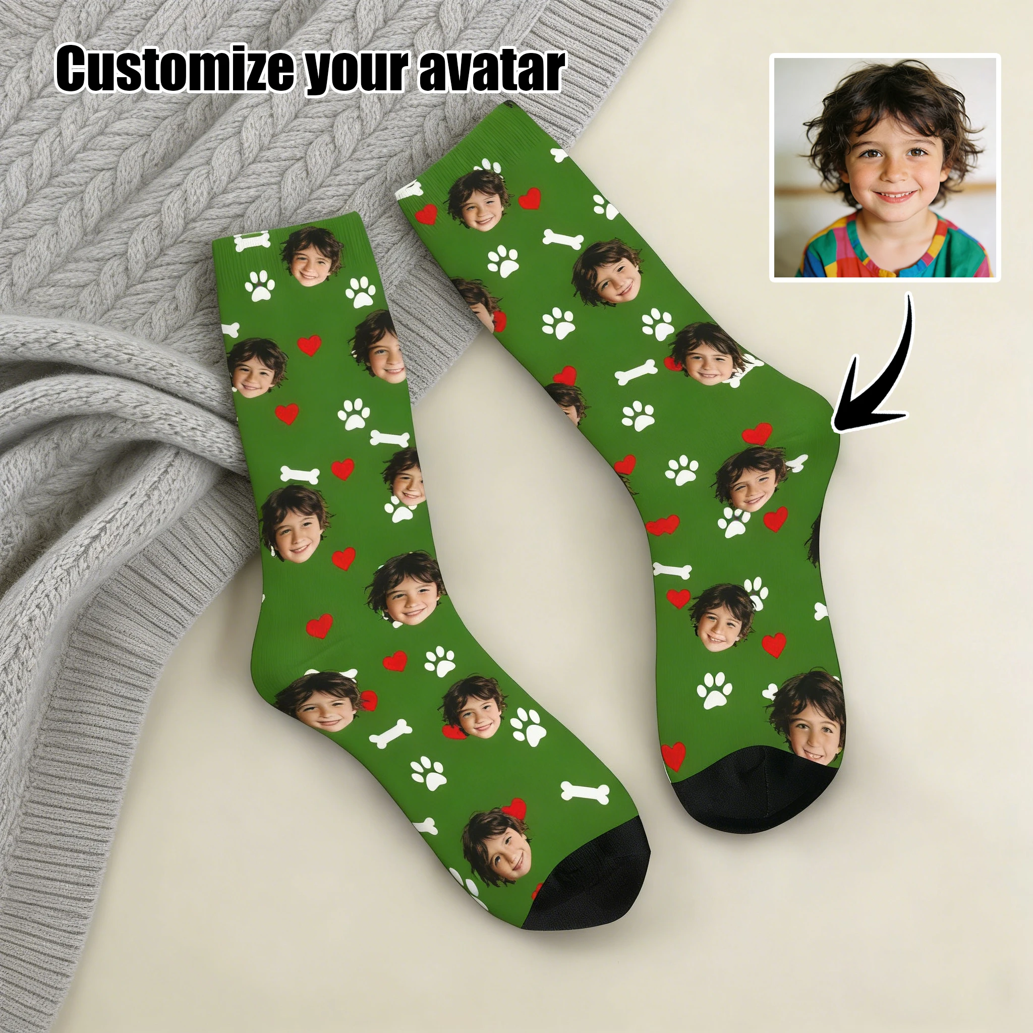 Custom avatar socks for men and women custom photo socks personalized picture socks photo socks personalized gifts
Custom avatar socks for men and women custom photo socks personalized picture socks photo socks personalized gifts