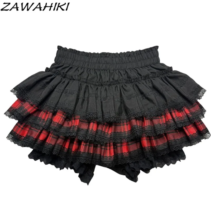 Y2k Women's Skirts Plaid Contrast Color Ruffles Mujer Faldas Lace Patchwork Sweet Falda Harajuku Preppy Japanese Sexy Skirt
Y2k Women's Skirts Plaid Contrast Color Ruffles Mujer Faldas Lace Patchwork Sweet Falda Harajuku Preppy Japanese Sexy Skirt