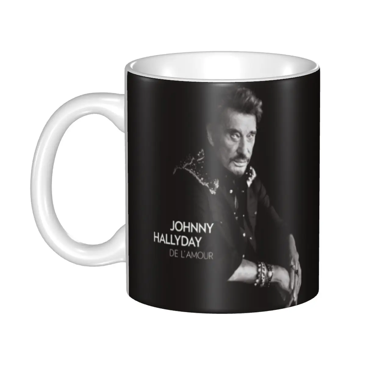 Customized Johnny Hallyday Mugs DIY France Mucisian Ceramic Tea Milk Coffee Cups
Customized Johnny Hallyday Mugs DIY France Mucisian Ceramic Tea Milk Coffee Cups