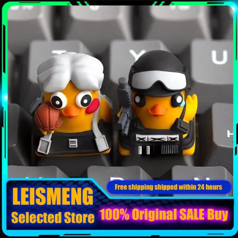 Escape from Duck Series theme Keycaps Cute Resin Mechanical Keyboards PC Gaming Keyboard accessories Collect Gifts Custom Keycap
Escape from Duck Series theme Keycaps Cute Resin Mechanical Keyboards PC Gaming Keyboard accessories Collect Gifts Custom Keycap