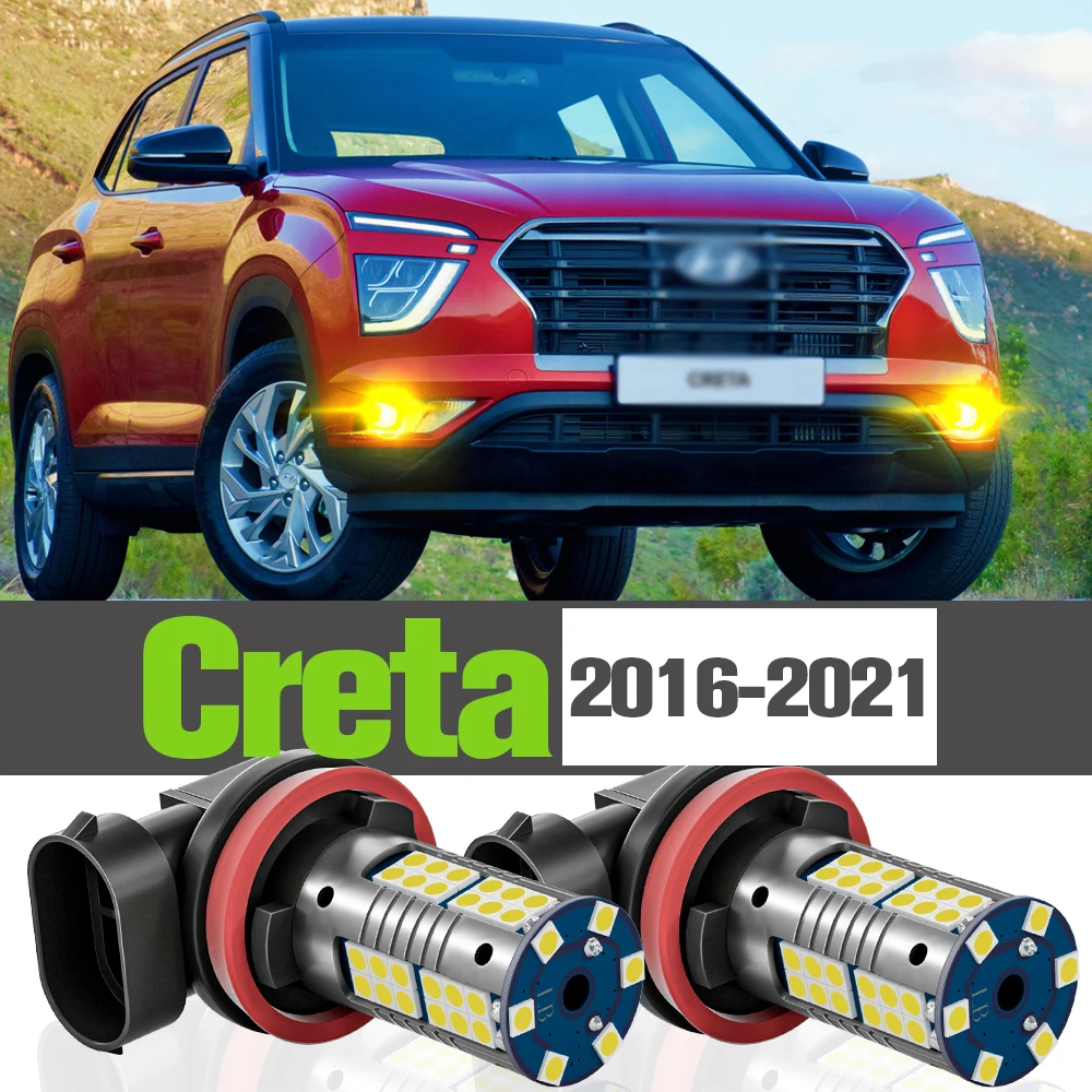 2x LED Fog Light Accessories Lamp For Hyundai Creta 2016-2021 2017 2018 2019 2020
2x LED Fog Light Accessories Lamp For Hyundai Creta 2016-2021 2017 2018 2019 2020