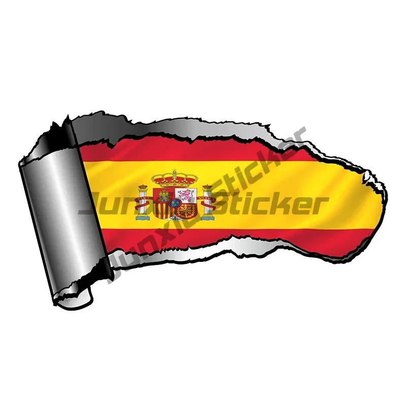 Car Sticker Ripped Open Gash Torn Design with Spain Spanish Country Flag Vinyl Body Rear Window Decorative Decals
Car Sticker Ripped Open Gash Torn Design with Spain Spanish Country Flag Vinyl Body Rear Window Decorative Decals