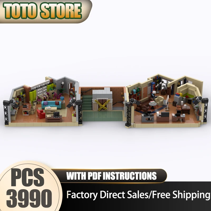 Популярная модель фильма Moc, строительные кирпичи, модульная теория UCS, модель комплекта, технология, модульные блоки, Рождественский набор, игрушки «сделай сам», подарки
Популярная модель фильма Moc, строительные кирпичи, модульная теория UCS, модель комплекта, технология, модульные блоки, Рождественский набор, игрушки «сделай сам», подарки